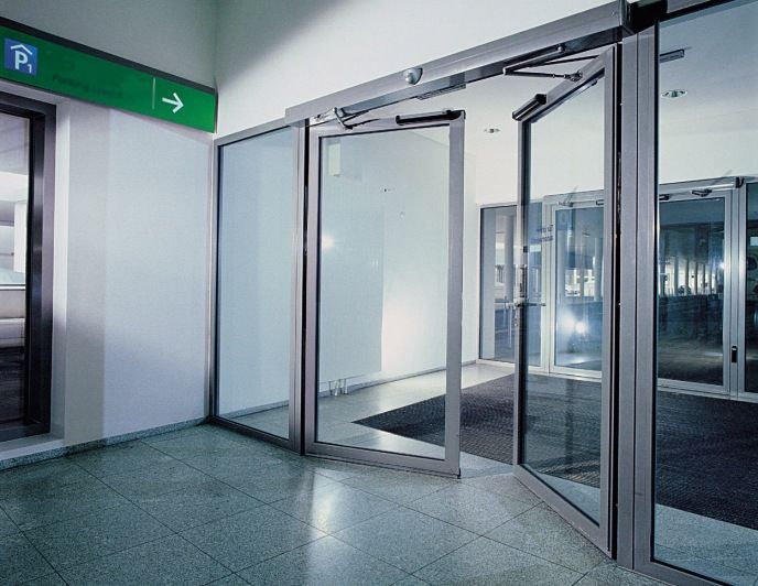 نصب درب اتوماتیک لولالی شیشه ای